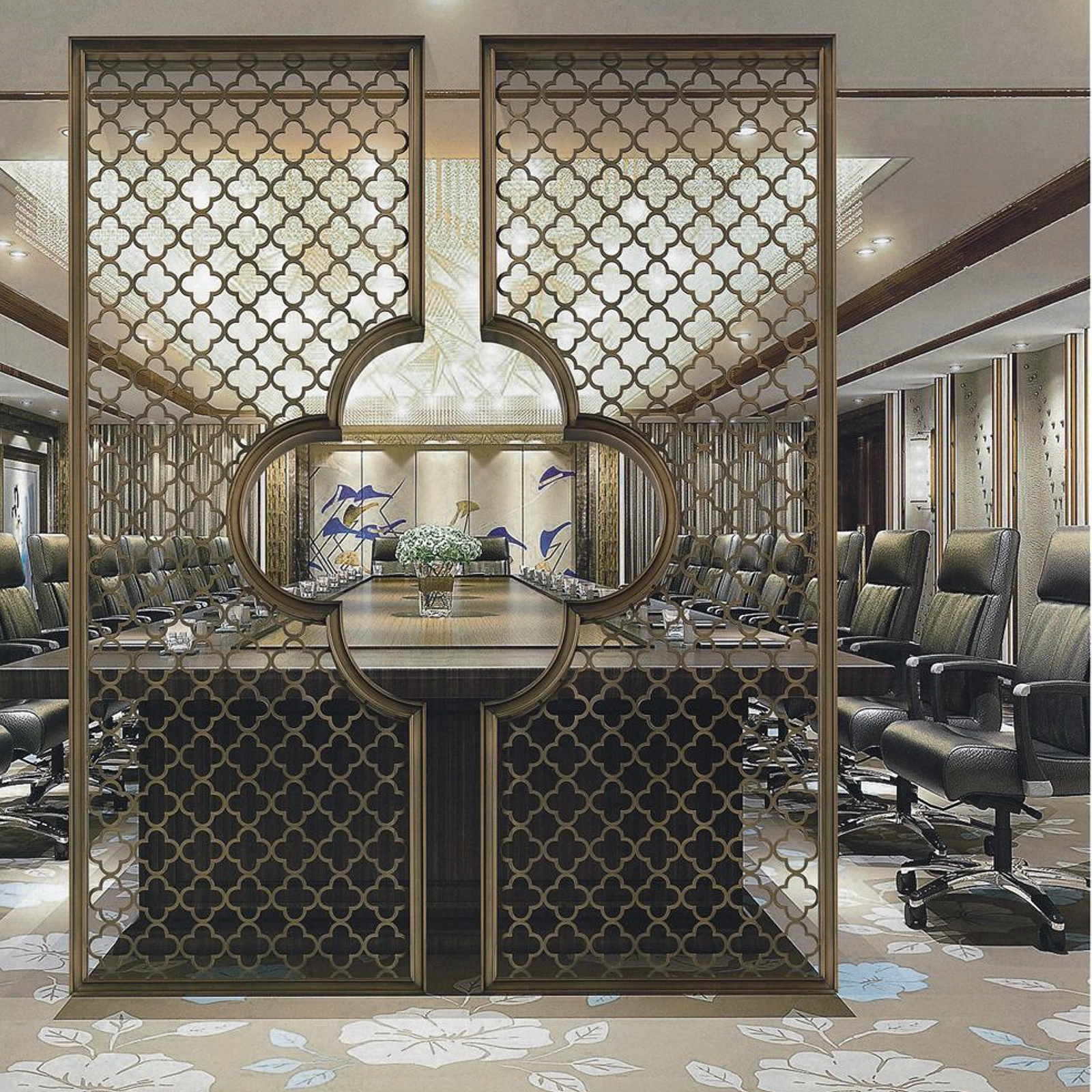 Metal Room Divider-5 Metal Room Divider-5